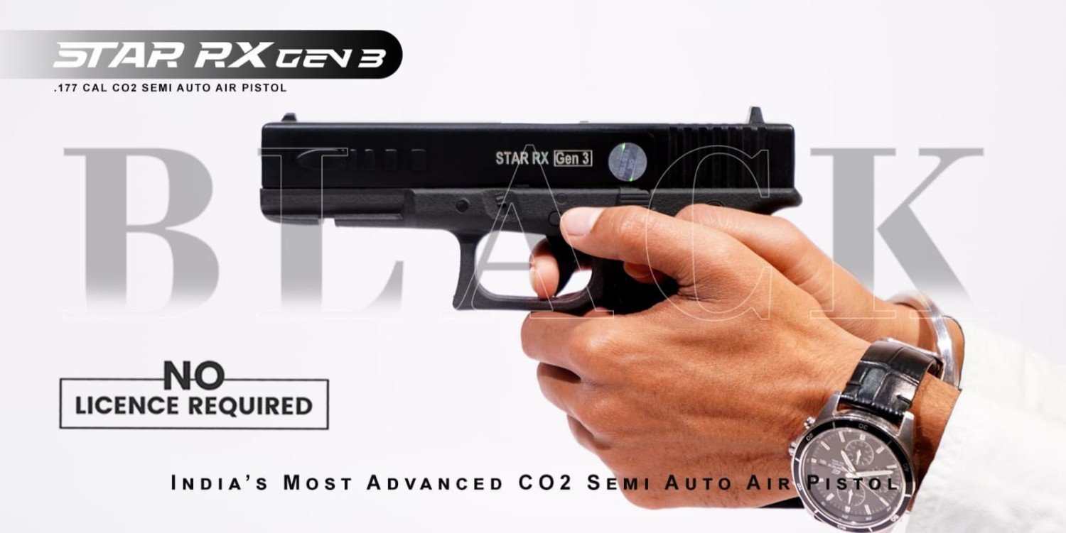 STAR RX Gen 3 – .177 Cal CO₂ Semi-Auto Air Pistol