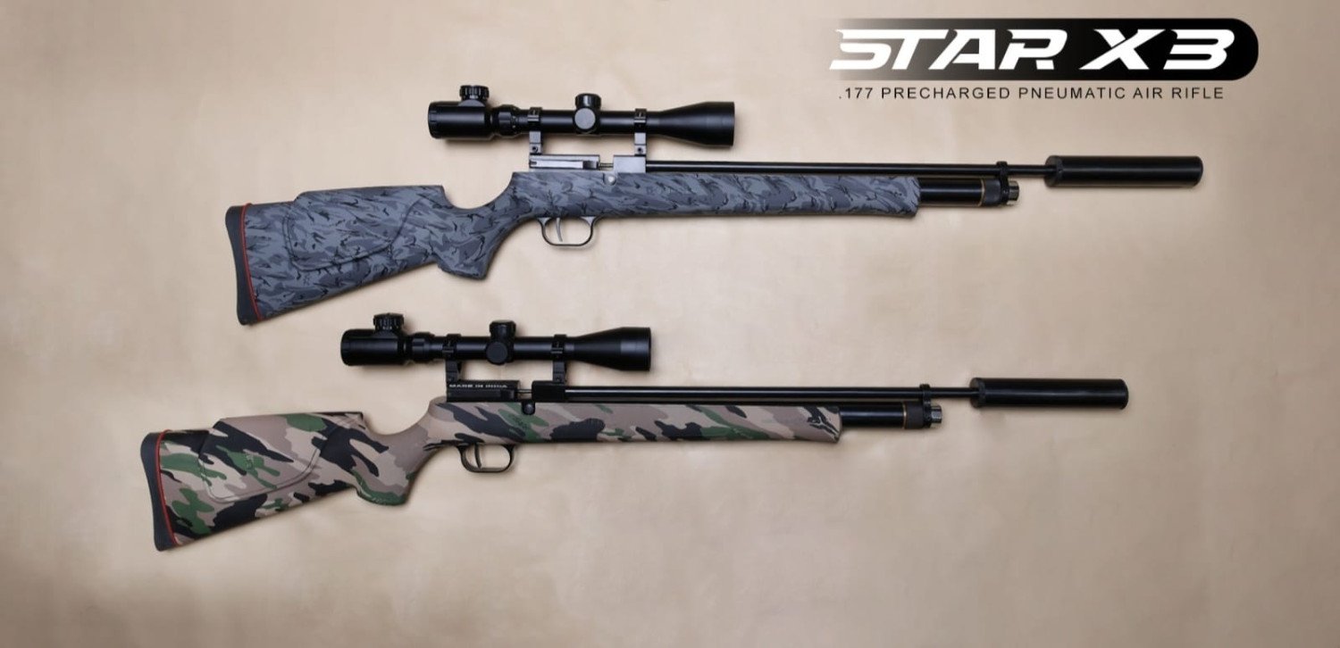 STAR X3 – .177 Precharged Pneumatic Air Rifle